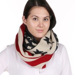 Stars and stripe infinity scarf New